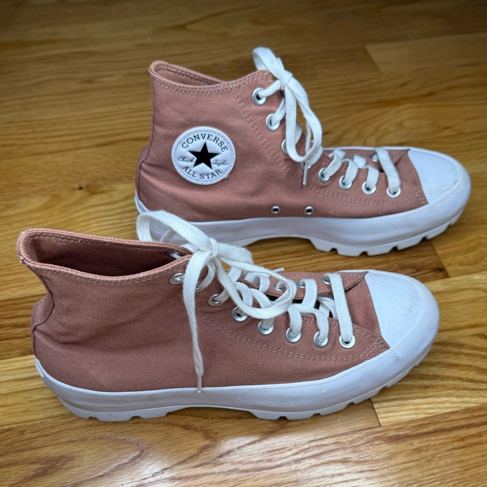 Converse Mineral Clay Women’s Platform High-Tops - Size 10